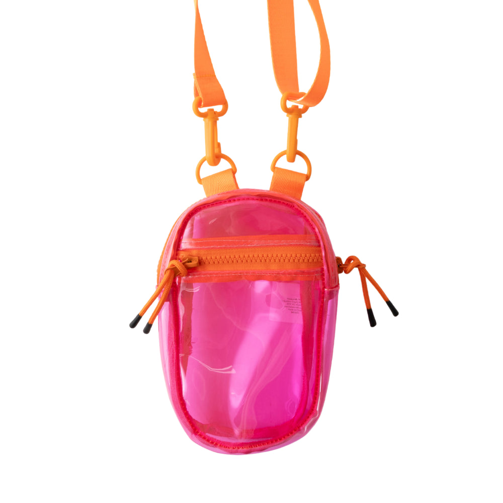 Vivid Collection Clear Phone Bag - PINK